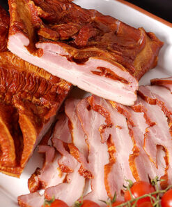 Smoked Cooked Bacon-Boczek Gotowany Pieczony apr.1lbs